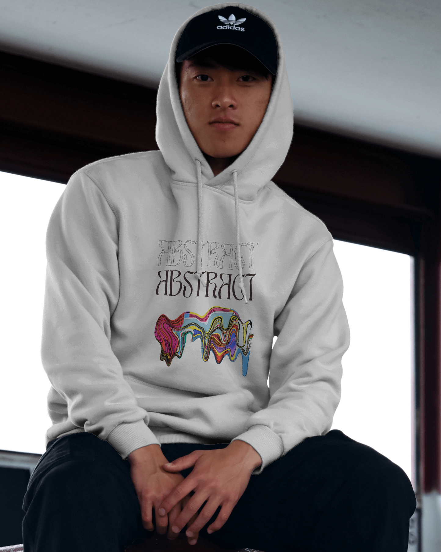 ABSTRACT HOODIE